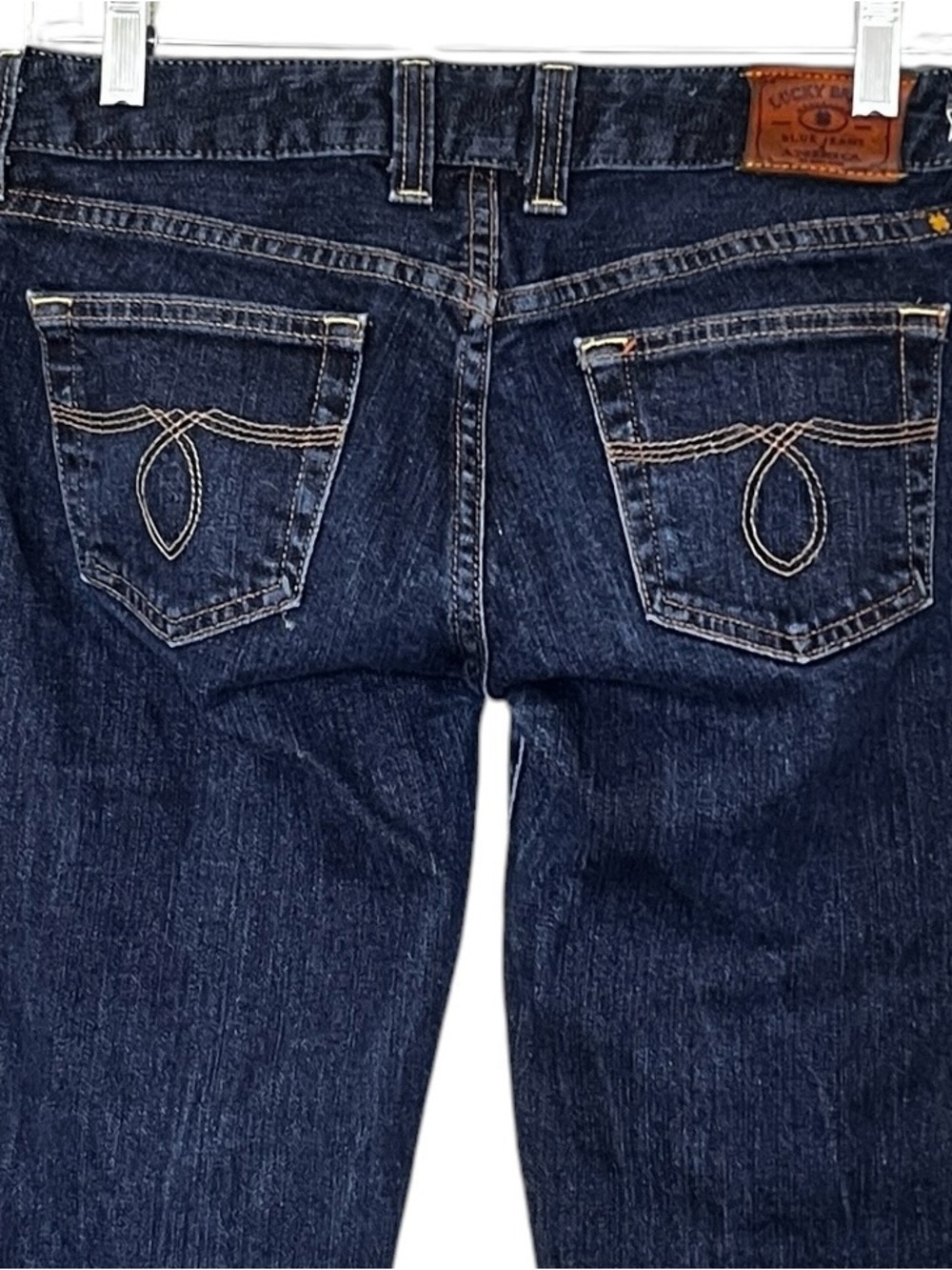 Dark Wash Lucky Brand Lola Skinny Jeans Classic Indigo size 0/25 - Picture 4 of 9